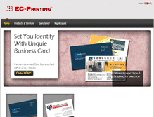 Tablet Screenshot of ec-printing.com